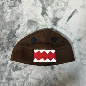 Domo Kun Beanie Y2K 2000s Cartoon Emo Mallgoth Goth Scene Rave 2010s